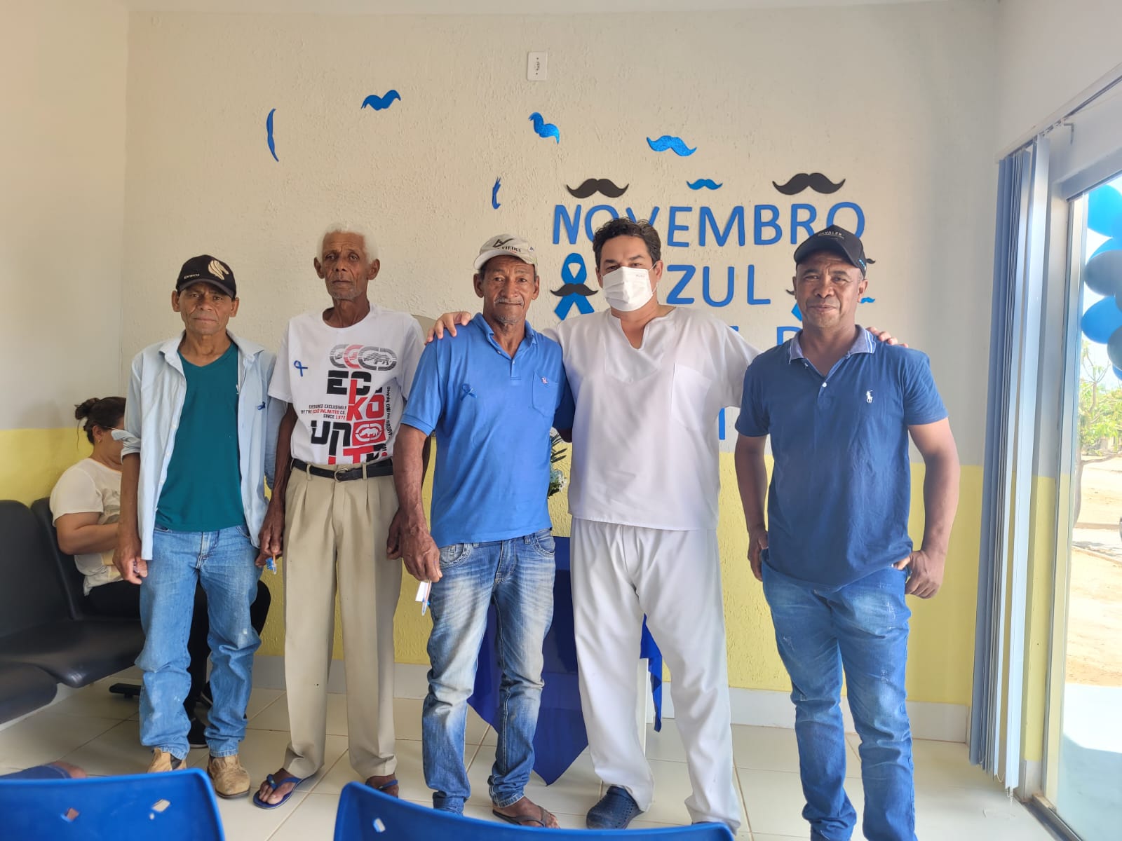Evento do Novembro Azul focando a saúde do homem é realizado em Sebastião Laranjeiras
