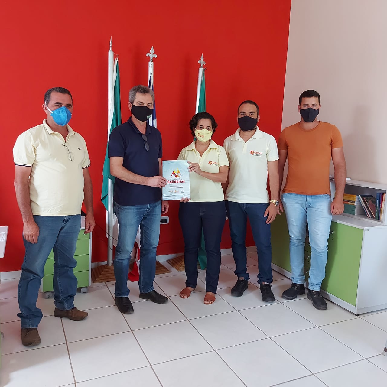 Prefeito Dr. Pedro firma parceria com o Cesol para fortalecer Agricultura Familiar do município