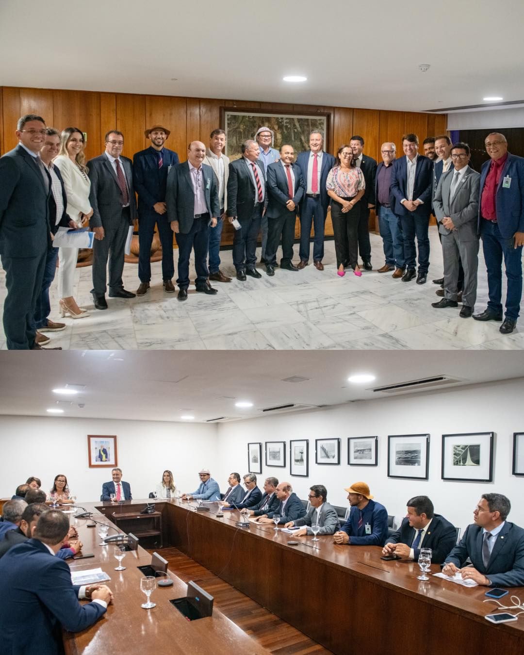Prefeito Dr. Pedro Malheiros participa de importante reunião com o ministro Rui Costa em Brasília