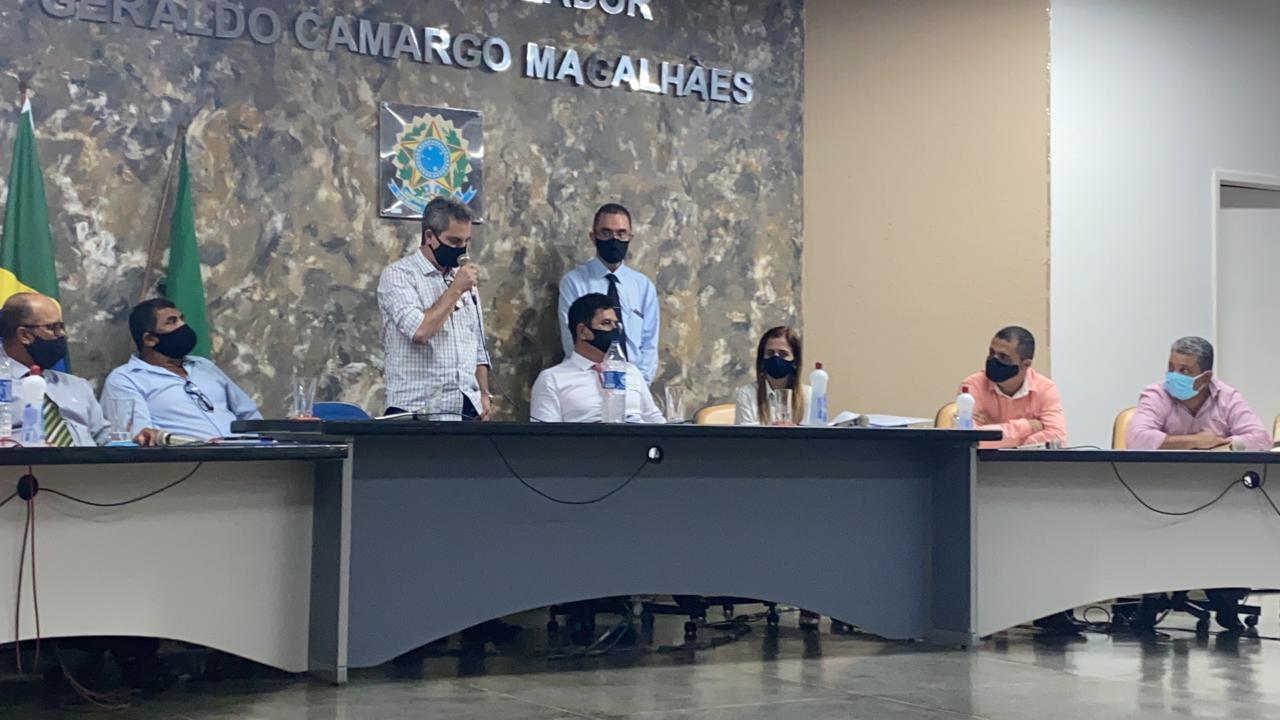 Prefeito Dr. Pedro Malheiros participa da abertura dos trabalhos legislativos de 2021