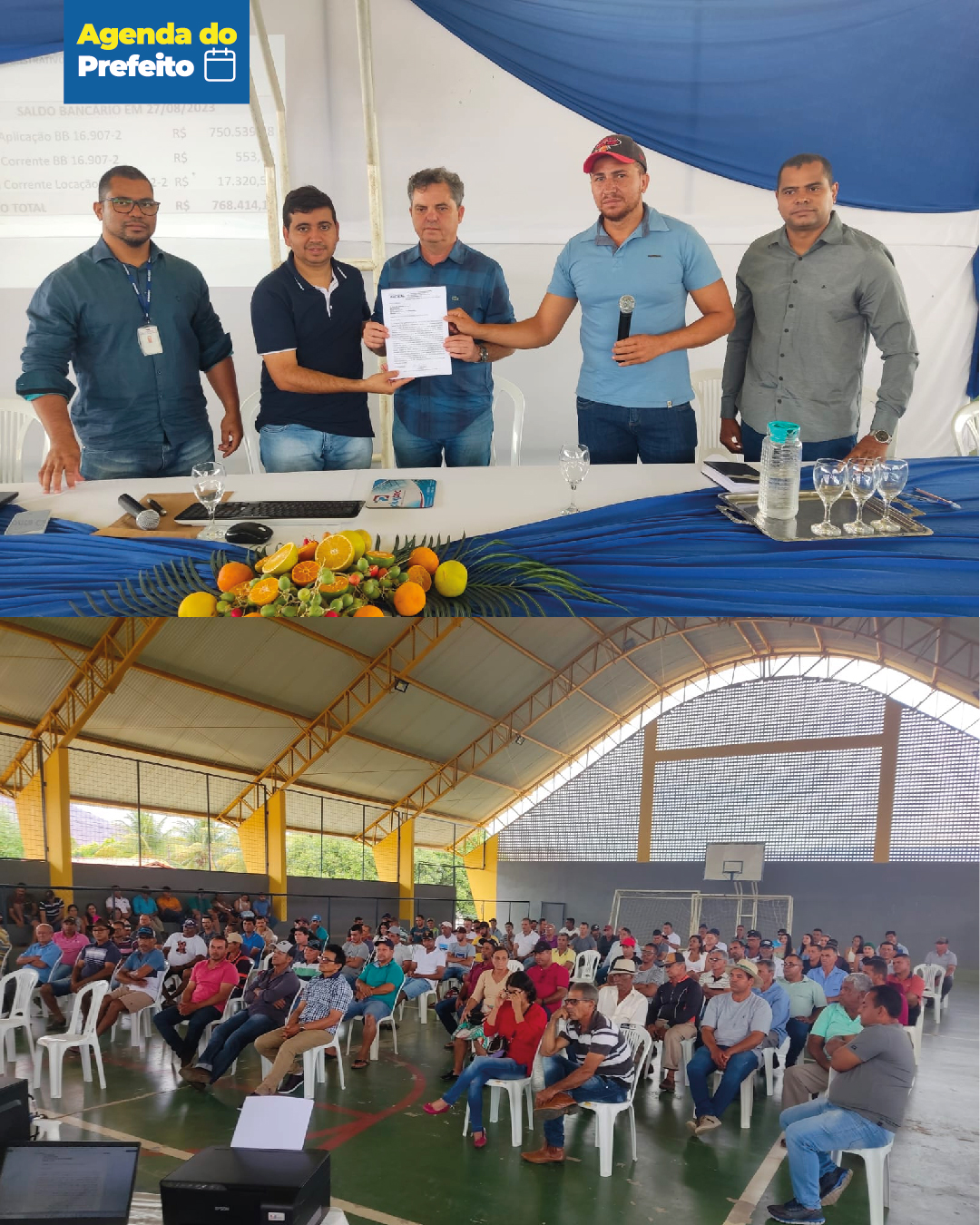 Prefeito Dr. Pedro Malheiros participa da Assembleia Geral da APPE e reforça compromisso com desenvolvimento do perímetro do Estreito