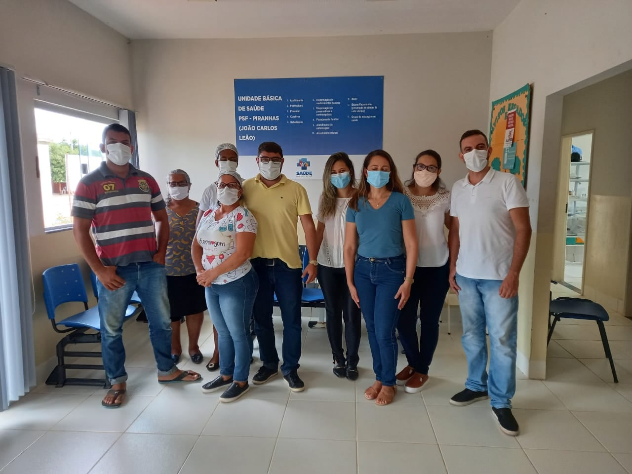 Prefeitura conclui montagem de equipe das UBSs em Sebastião Laranjeiras