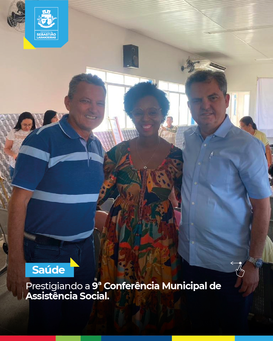 Prefeitura de Sebastião Laranjeiras realiza a 9ª Conferência Municipal de Assistência Social, fortalecendo o compromisso com a inclusão social